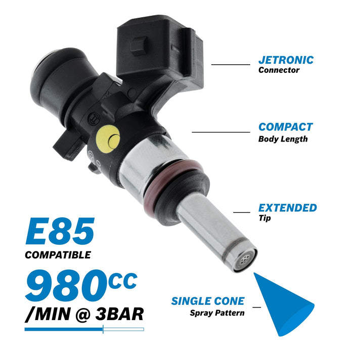 Bosch Injector 1000cc (980cc-1150cc) Fuel Injector (0280158040) or (BSS950)