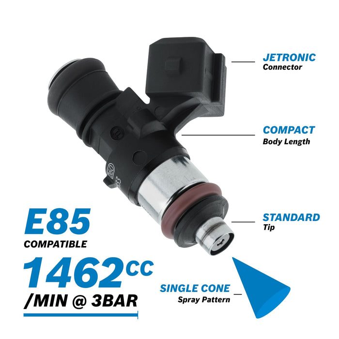 Bosch Injector 1650cc/1550cc Stainless Injector E85 (0280158333)