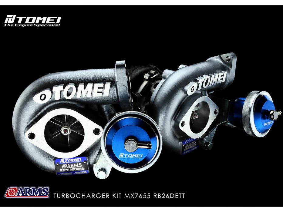 TOMEI - ARMS MX8260 RB26DETT Billet Turbocharger Kit - 650HP (TB401A-NS05B)