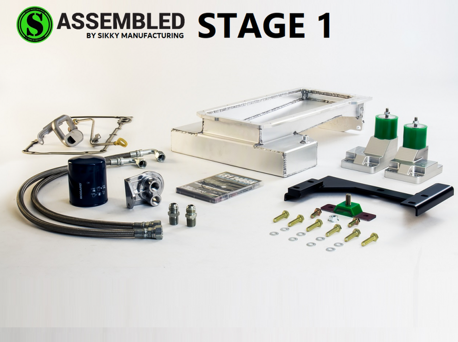 Sikky Stage 1 Nissan 240sx S13 LS Swap Package
