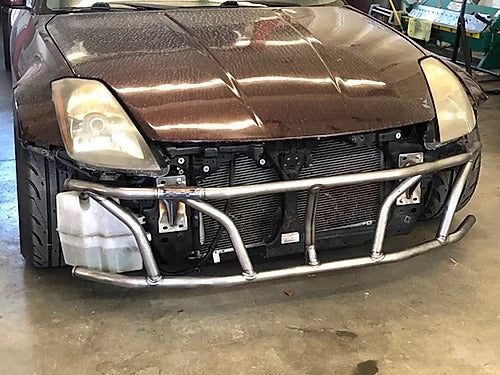 True Focus Fabrication - Nissan 350Z Dual Row Front Bash Bar (350Z-FR-DR)