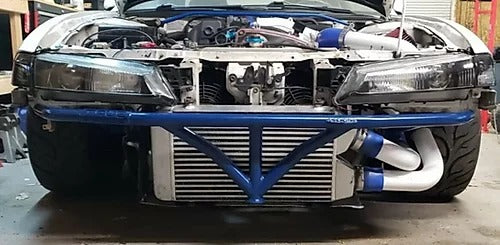 True Focus Fabrication - NISSAN S14 / S15 (180SX / 200SX / 240SX) - FRONT STANDARD BASH BAR (NIS-F-BB)