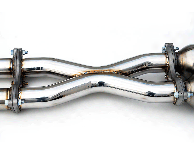 Invidia - 02-08 Nissan 350z Gemini Rolled Stainless Steel Tip Cat-back Exhaust (HS02N3ZGIS)