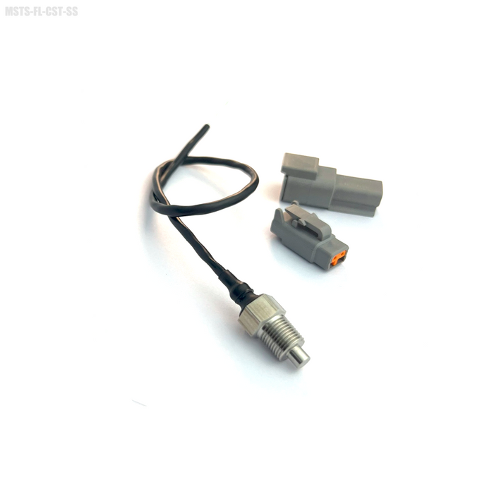 MSTS Series Fluid Temp Sensor (Low Clearance Stub Tip w/ Flyleads)  [CST E20]