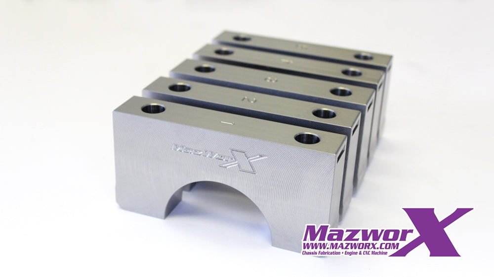 Mazworx - SR20 Billet Main Caps 1/2 inch main stud upgrade