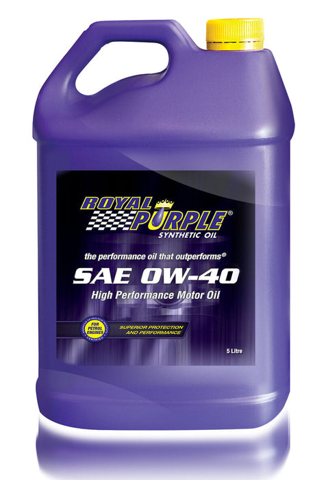 RP – SAE 0W-40 Royal Purple Motor Oil - 5 Litre