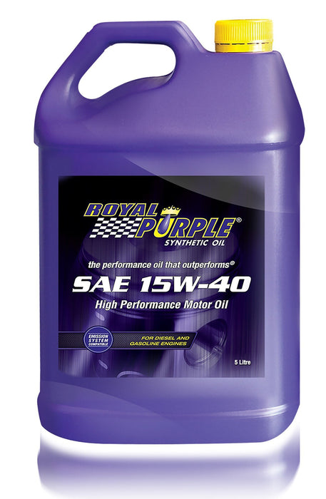 RP – SAE 15W-40 Royal Purple Motor Oil - 5 Litre