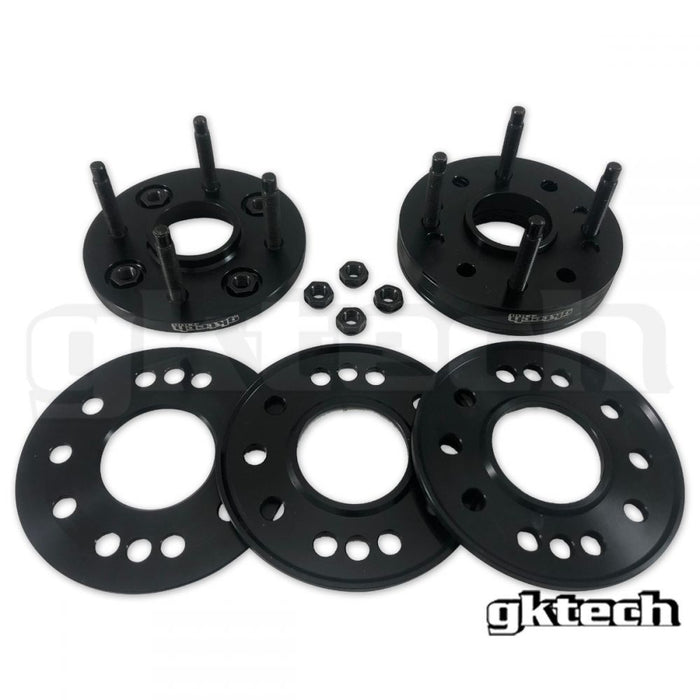 GKTech - 4X114.3 SPACERS 15MM > 30MM 8 PIECE SET (SPCR-4114)