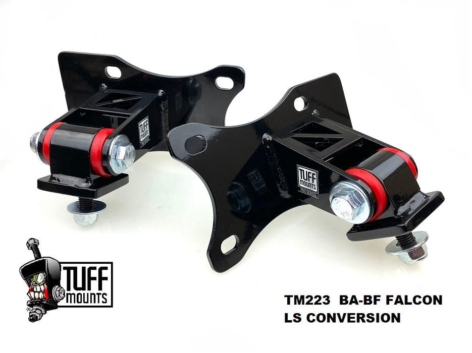 TUFF MOUNTS FOR LS CONVERSION IN AU-BA-BF FALCON