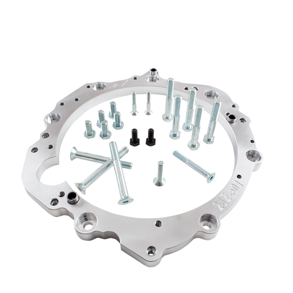 PMC Motorsport - Gearbox Adapter Plate Toyota JZ - AUDI 01E 2.5 TDI (F0TDI-JZ)