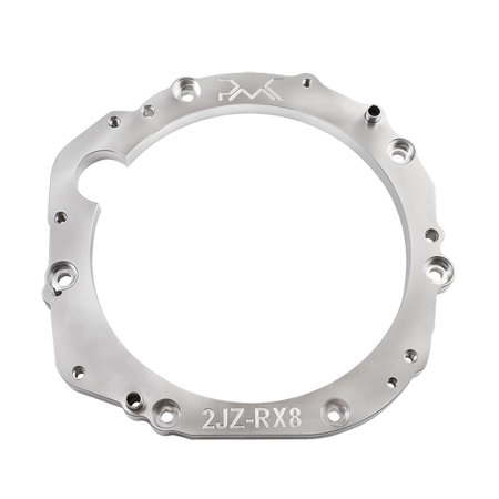 PMC Motorsport - Gearbox Adapter Plate Toyota JZ - Mazda RX-8 (F0RX8-JZ)