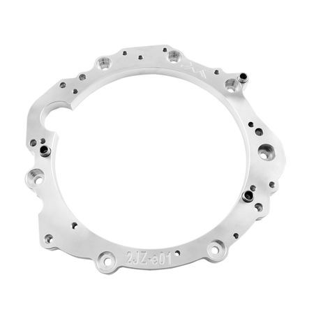 PMC Motorsport - Gearbox Adapter Plate Toyota JZ - AUDI 01E 2.5 TDI (F0TDI-JZ)