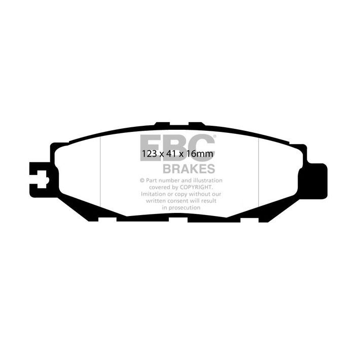 EBC - 93-98 Toyota Supra Greenstuff Brake Pads - Rear