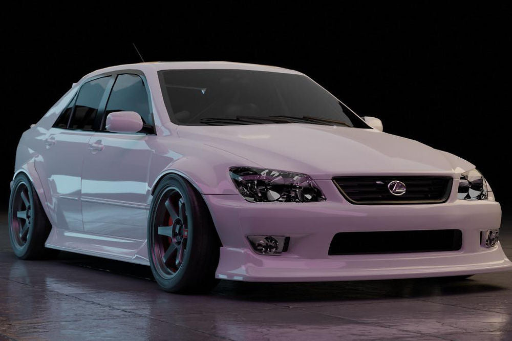 Big Duck Club - Lexus IS300 / Altezza Front Lip