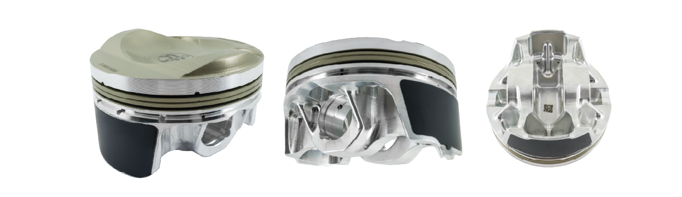 Platinum Racing Products - ITALIAN RP PISTONS TO SUIT NISSAN RB30 [3.0LTR. SINGLE CAM]