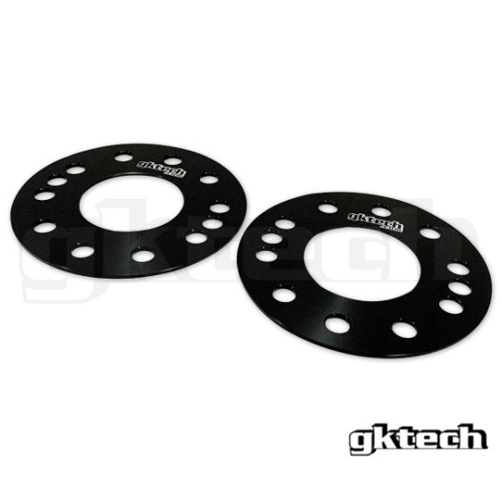 GKTech - 4/5X114.3 3MM HUB CENTRIC SLIP ON SPACERS (SPCR-3MMX)