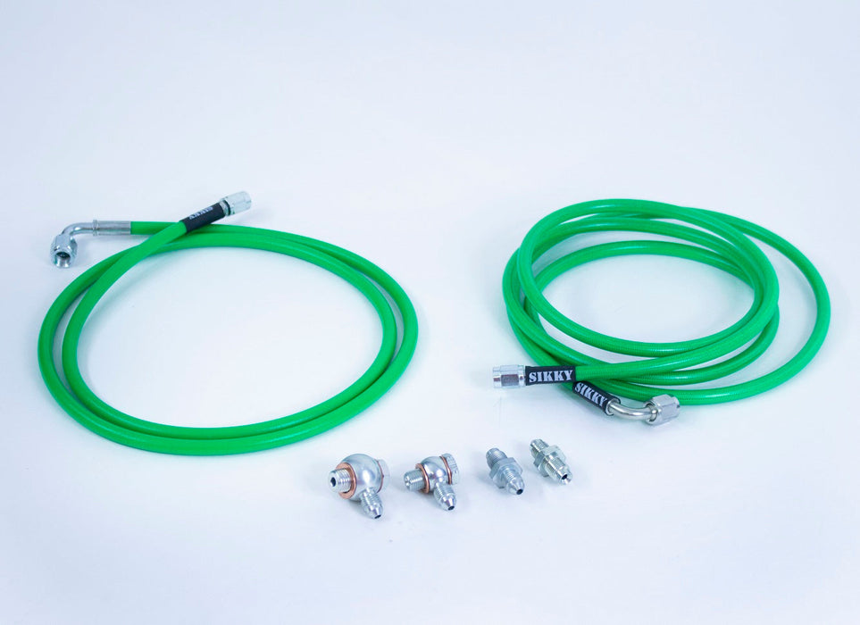 Sikky Manufacturing - 350Z / G35 Pull Back Hydraulic Handbrake Line Kit