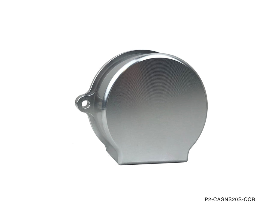 P2M - NISSAN SR20DET CAS COVER - SILVER (P2-CASNSR20S-CCR)