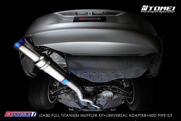 Tomei -  FULL TITANIUM MUFFLER KIT EXPREME Ti SUPRA JZA80 (TB6090-TY03A)