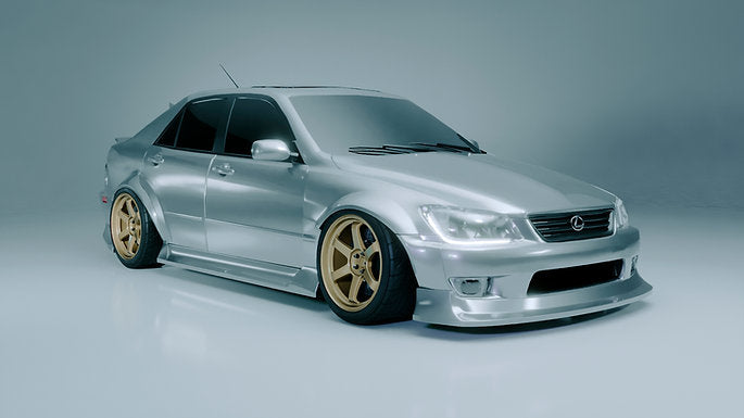 Big Duck Club - Lexus IS300 / Altezza Wide Body Kit (75mm)