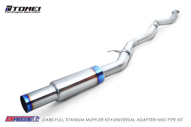 Tomei -  FULL TITANIUM MUFFLER KIT EXPREME Ti SUPRA JZA80 (TB6090-TY03A)