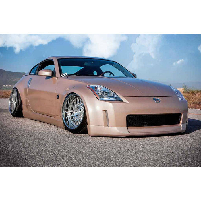 KBD - Nissan 350Z 2003-2005 ING Style 1 Piece Polyurethane Front Lip (37-2111)