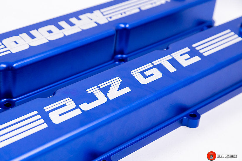 Ichiban Engineering - 2JZ - GE - Slim CNC Billet Valve Covers