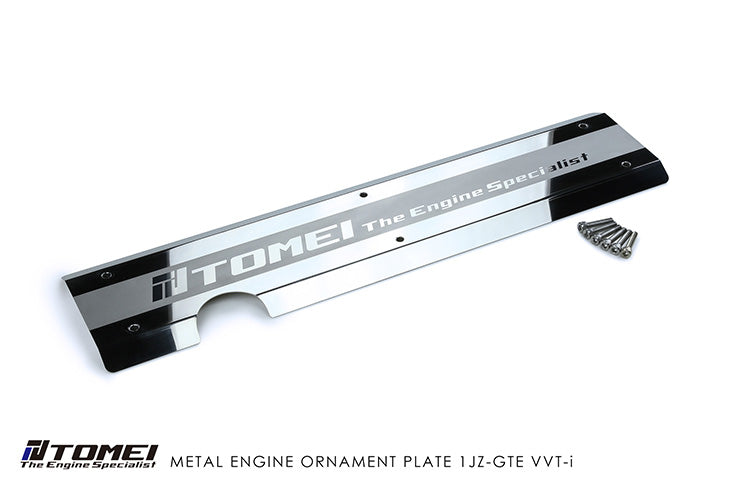 Tomei - 1JZ-GTE VVT-i METAL ENGINE ORNAMENT PLATE (TE101A-TY04A)