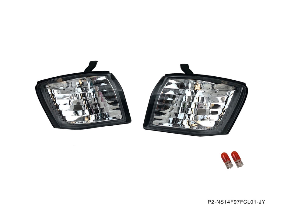 P2M - NISSAN S14 KOUKI FRONT HEADLIGHT CORNER LAMP (P2-NS1497FCL01-JY)