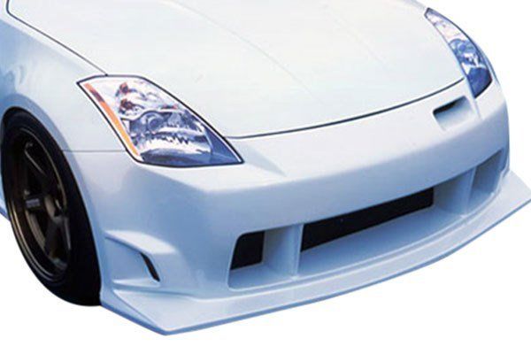 KBD - Nissan 350Z 2003-2008 ING Style 1 Piece Polyurethane Front Bumper (37-2091)