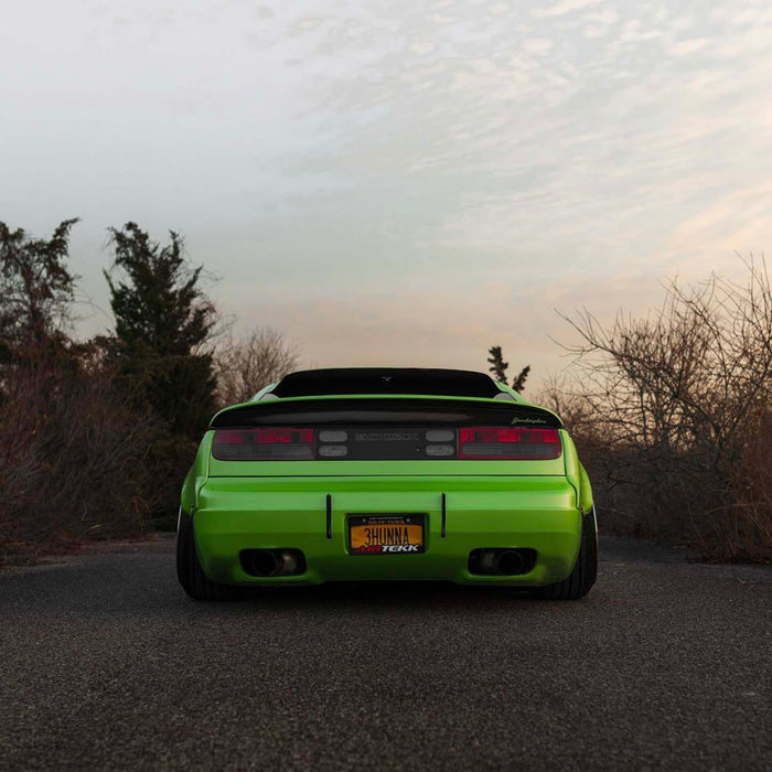 KBD - Nissan 300ZX 1990-1996 2+0 PMZ-K V2 2 Piece Polyurethane Rear Fenders & Add Ons (37-6113)