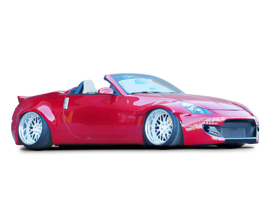 KBD - Nissan 350z 2003-2008 BNY Style 2 Piece Polyurethane Body Kit (37-6616)