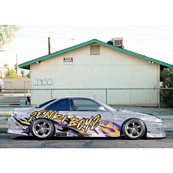 KBD - Nissan 240SX S14 Zenki 1995-1996 DM3 4 Piece Polyurethane Full Body Kit (37-6626)