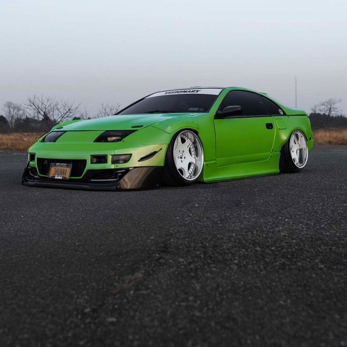 KBD - Nissan 300ZX 1990-1996 2+0 PMZ-K V2 2 Piece Polyurethane Rear Fenders & Add Ons (37-6113)