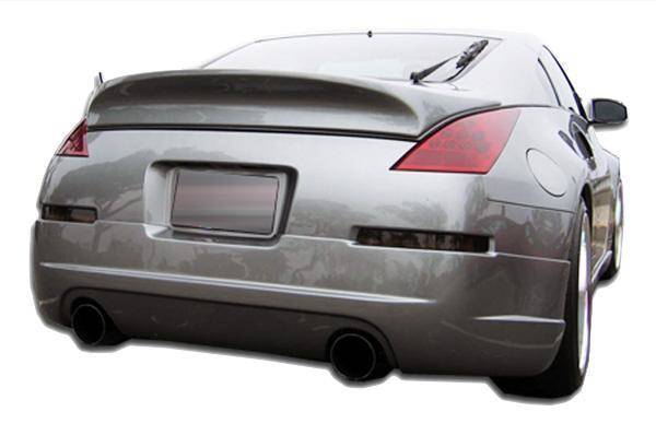 KBD - Nissan 350Z 2003-2008 ING Style 1 Piece Polyurethane Rear Lip (37-2121)