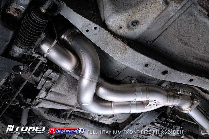 Tomei - FULL TITANIUM FRONT PIPE KIT EXPREME Ti RB26DETT (TB6080-NS05A)