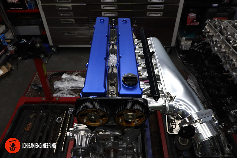 Ichiban Engineering - 2JZ - GE - Slim CNC Billet Valve Covers