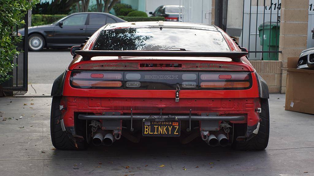 KBD - Nissan 300ZX 1990-1996 2+0 KBD Louvered 2 Piece Polyurethane Window Scoops (37-6106)