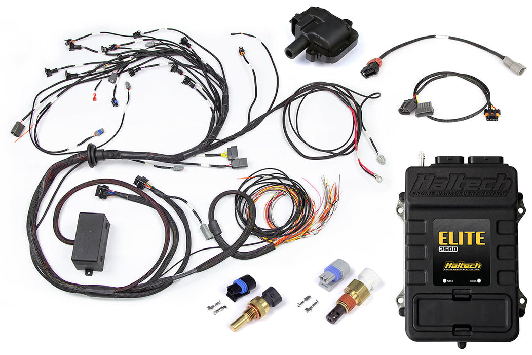 Haltech - Elite 2500 + Terminated Harness Kit for Nissan RB30 Single Cam with LS1 Coil & CAS sub-harness (HT-151311)