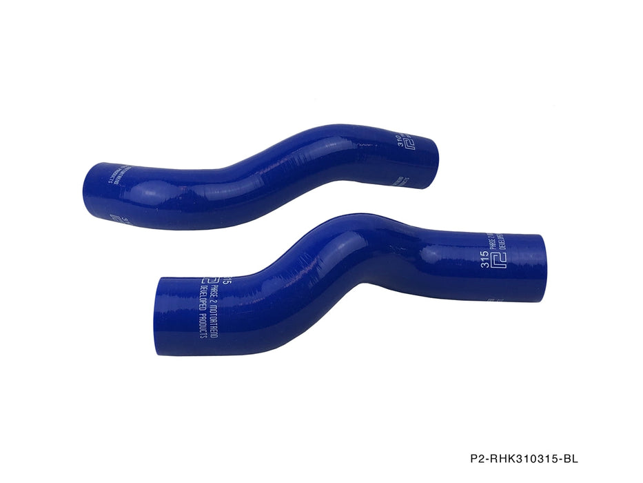 P2M - MAZDA 1983-85 RX-7 12A RADIATOR HOSE KIT : BLUE (P2-RHK310315-BL)