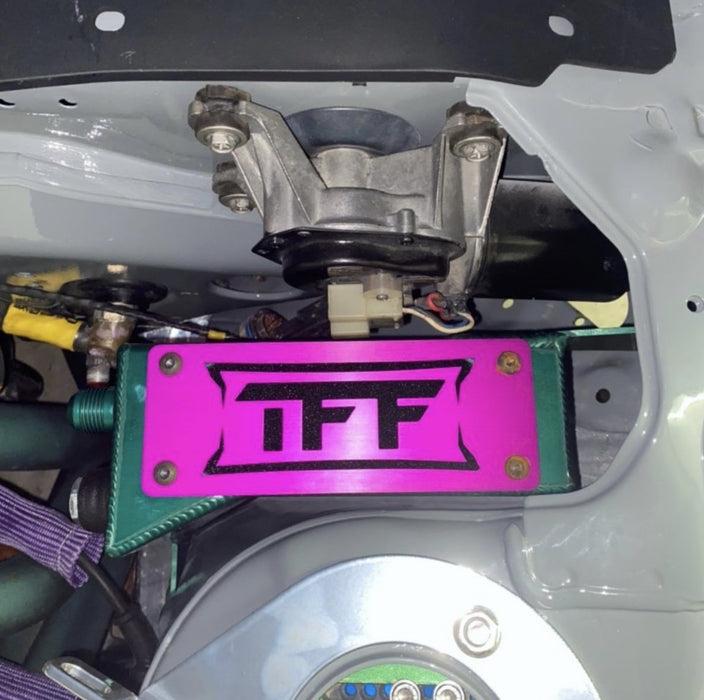 True Focus Fabrication - NISSAN 180SX / 200SX S14 RHD - TUCKED OIL CATCH CAN (S14-RH-TCC)