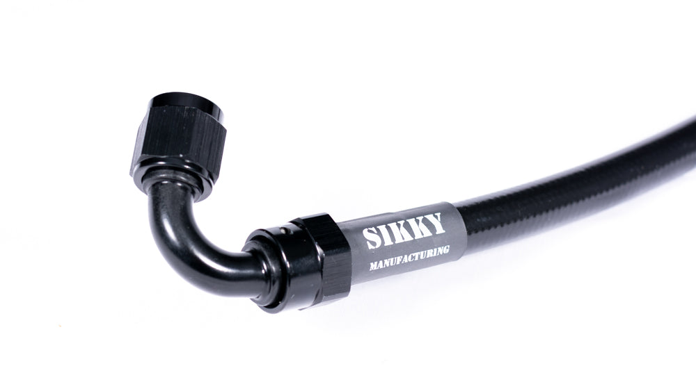 Sikky Manufacturing - Nissan 350z and Infiniti G35 LHD LS Swap Power Steering Line Kit (SM-PS102A)