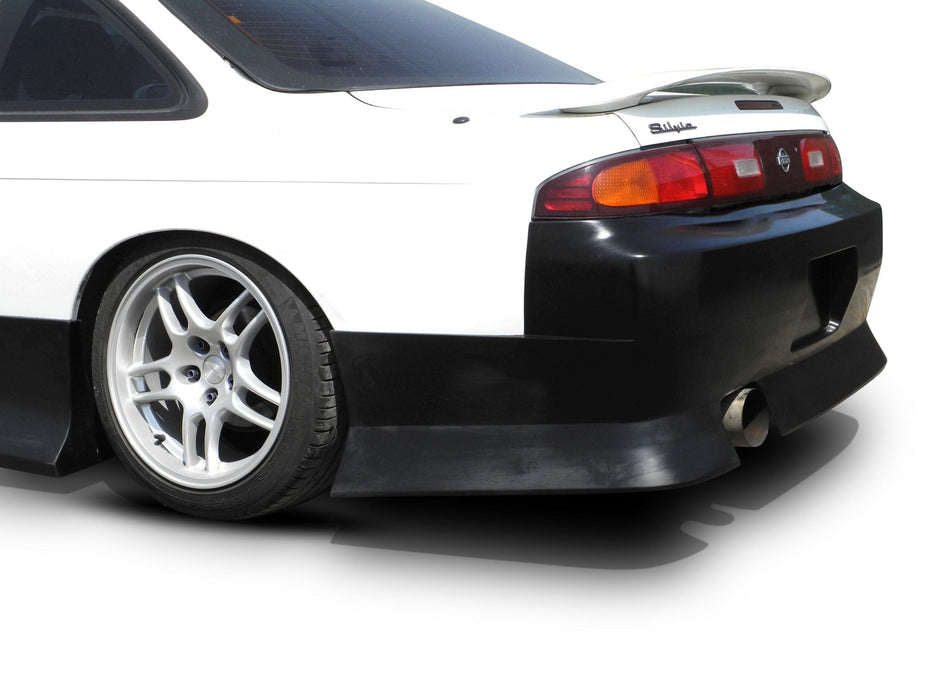 KBD - Nissan 240SX S14 ALL 1995-1998 DM3 1 Piece Polyurethane Rear Bumper (37-6079)