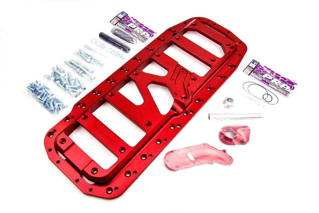 Platinum Racing Products - RB30 WET SUMP BLACK BRACE