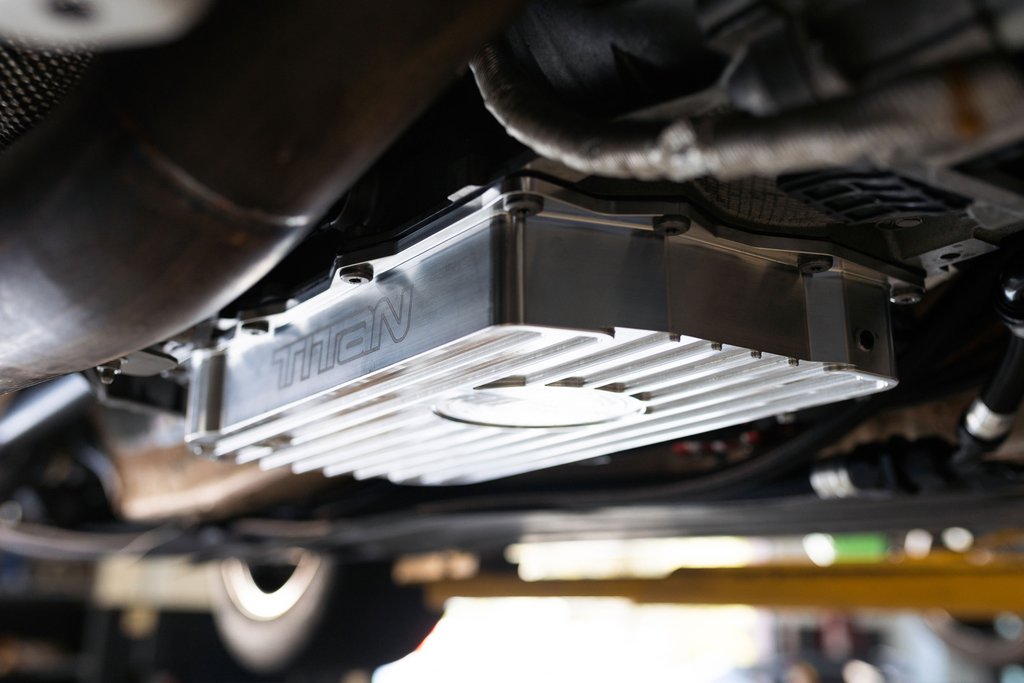 Titan Motorsports - Billet Transmission Pan For ZF 8-Speed ( 8HP45 / 845RE / 8HP50 / 850RE / 8HP70 / 8HP75)