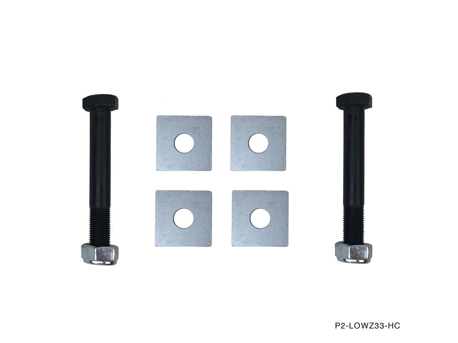 P2M - NISSAN 350Z / G35 SUSPENSION LOCKOUT WASHER KIT (P2-LOWZ33-HC)