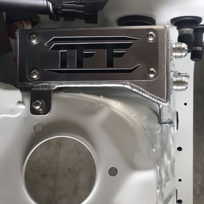 True Focus Fabrication - NISSAN 240SX S14 LHD - TUCKED OIL CATCH CAN (S14-TCC)