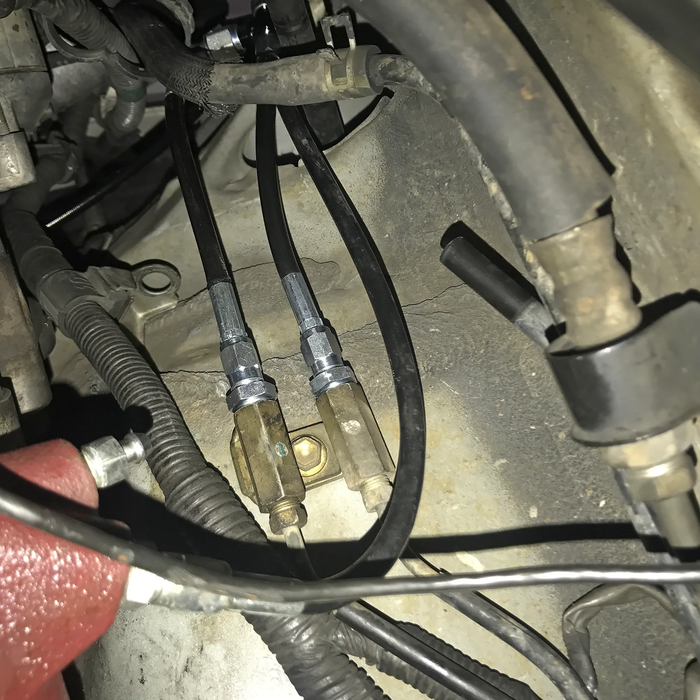 Chase Bays - Brake Line Relocation for Lexus IS300 with Single Piston Brake Booster Delete (CB-IS300-BBE)