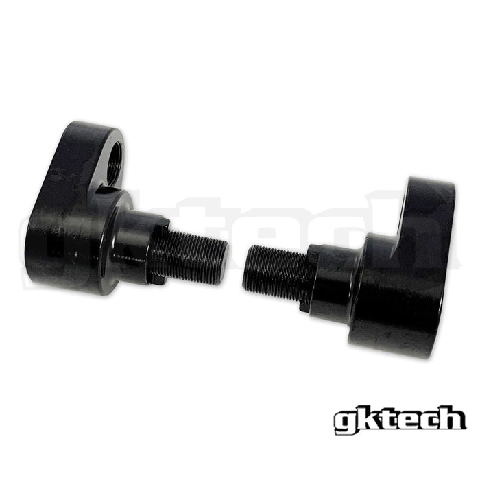 GKTech - V2 4130 HIGH TENSILE OFFSET STEERING RACK EXTENDERS (OFFX-RACK)