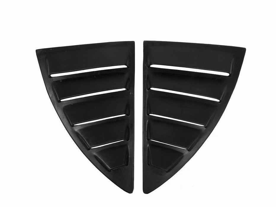 KBD - Nissan 300ZX 1990-1996 2+2 KBD Louvered 2 Piece Polyurethane Window Scoops (37-6107)